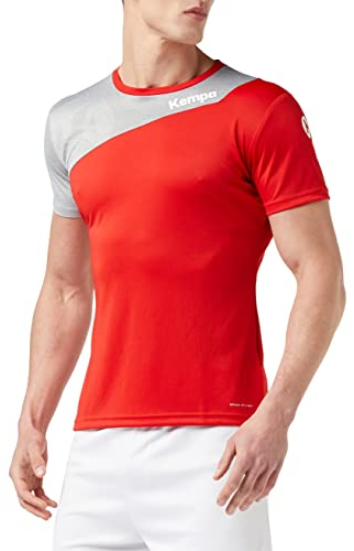 Kempa Damen Core 2.0 Trikot, rot/Dark grau Melange, M