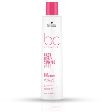 Schwarzkopf Bc Ph 4.5 Color Freeze Silver Micellar Shampoo 250 Ml