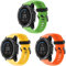 TOPsic Armband Kompatibel mit Garmin Fenix 3 Armband, Silikon Sportarmband Uhr Band Strap Ersatzarmband Uhrenarmband mit Werkzeug für Garmin Fenix 3/Fenix 3 HR/Fenix 5X Smart Watch