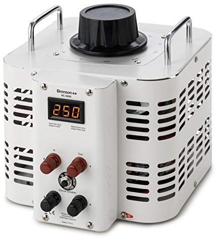 Bronson VC 5000 Stelltransformator Stelltrafo Variac 0-300V 230V 5000W