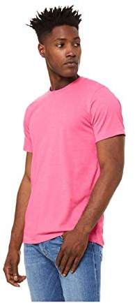 Bella Canvas Unisex Heather CVC T-Shirt (3001CVC) -HTHR Chari -M