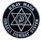 Krav MAGA Israeli Combat System Patch (90 mm) bestickt zum Aufbügeln / Aufnähen auf Abzeichen Kampfsport Emblem Selbstverteidigung Applikation