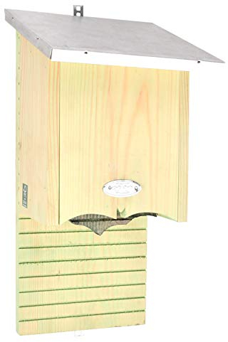Esschert Design Nistkasten Fledermäuse aus Holz 39 cm