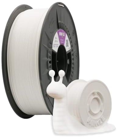 WINKLE Flexibles TPE-Filament, Gletscherweiß, 3D-Drucker, flexibles TPE-Filament, 1,75 mm, 200 g, TPE, weiß, Flexibilität und Zähigkeit, Spule mit 200 g
