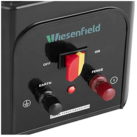 Wiesenfield WIE-SFE-500 Weidezaungerät 0,5 J 10 km Weidezaungerät Solar