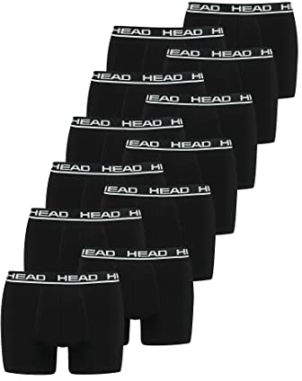HEAD Herren Basic Boxer Pant Shorts Unterwäsche Unterhose 12 er Pack