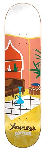 Almost Youness Rooms Super Sap R7 Skateboard-Deck, 21 cm
