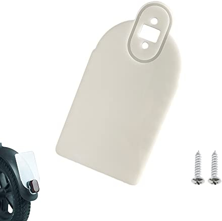 TINGWEN Nummernschildhalter Elektroroller Kennzeichen für Halter Nummernschild Warnschild Roller Skateboard ZubehöR Laden Scooter mit Schrauben kompatibel M365 Pro Acrylmaterial Schwarz