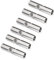 PRIOstahl Gelenkverbinder Stabverbinder flexibler Verbinder mit Gelenk Füllstab Traversenhalter - 6 x Verbinder Stellbar 12 mm aus Edelstahl V2A für Stab Rundstab Treppengeländer Geländerbau