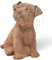 Toocook Cane in terracotta artigianale per arredo giardino - Decorazione casa - Ceramica resistente alle intemperie (Jack Russell)