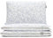 MUMLA - Bettwäsche 200x200 cm, 100% Baumwolle, 3-teiliges Bettwäsche mit Blumenmuster - 1x Bettdeckenbezug + 2X Kopfkissenbezug 60x50 cm mit Reißverschluss, Zertifikat Oeko-Tex