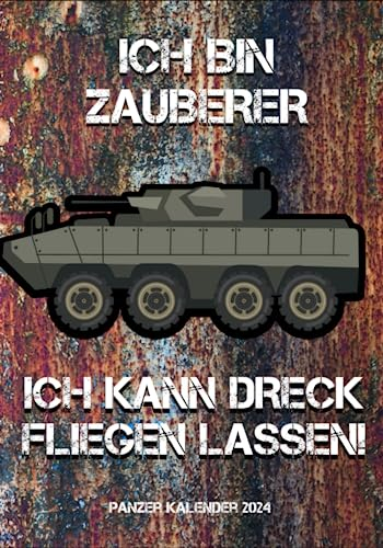 Panzer Kalender Jahreskalender Buch: Für alle die verrückt nach Panzer sind!