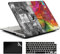 AMCJJ Compatible with MacBook Pro 16 Inch Case 2023/2022/2021 Release M2 A2780/A2485 M1 Pro/M1, Plastic Hard Shell Case & Keyboard Cover & Screen Protector - Left Right Brain 2