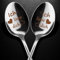 Ziamzra Ich Liebe Dich Löffel, Ostergeschenke für Männer Frauen, 2 Stk Müslilöffel mit Gravur, Liebeslöffel Liebe Geschenk, Valentinstag Jahrestag Geschenk für Sie ihn, Hochzeitstag Geschenk