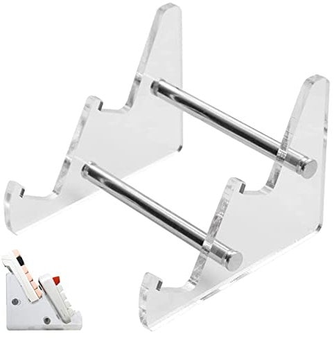 Keyboard Stand - Mechanical Keyboard Display Stand, Clear Acrylic Stand | Acrylic Mechanical Keyboard Storage Stand with 3 Tiers, Acrylic Frame Stand for