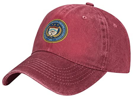 Unisex Sommermütze Us-Amt Für Alkohol, Tabak Und Schusswaffen ATF, Atmungsaktiv Hut Waschbar Baseballkappe Trucker Baseballkappe Hat Für Erwachsenen Herren Mädchen