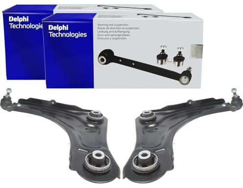 2X DELPHI Querlenker vorne links AUßEN unten rechts passend für FLUENCE
