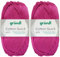 2x50 Gramm Gründl Cotton Quick Häkelgarn aus 100% Baumwolle 108 Orchidee