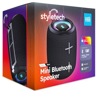 styletech BS50 Portable Bluetooth Speaker - Black