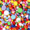 1000 Stück Pompons zum Basteln - 1-3cm Pom Poms für Handwerk Herstellung, DIY Kreativen Handwerk Dekorationen für Pompons Deko Party Deko Pompons Bälle für Ostern, Weihnachten, Kinder (Mehrfarbig)