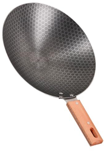 Toddmomy Petite Poêle Wok Fonte Japonaise Antiadhésive Fond Rond Pour Cuisine Extérieur Et Bbq