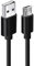 Générique Câble de Charge USB vers Micro USB, 1 mètre, 2V 5A, pour Smartphone, Tablette, Câble Micro Usb, Couleur Noir