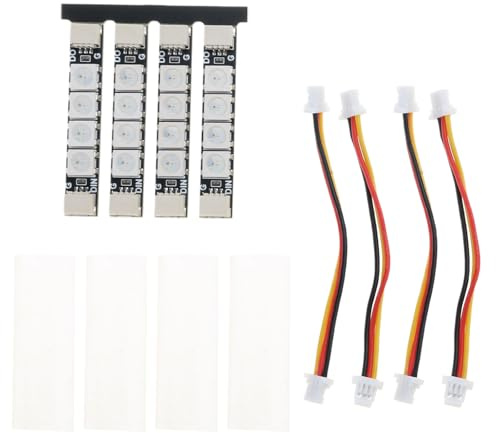 1 Set LED Lichtleisten 2812 Programmierbar Für FPVs Quadrocopter (4-teiliges Set)