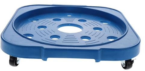 ETHZZLE Gasflaschenhalter mit Rädern Mobiler Zylinder Ständer Gas Tank Tray für Küche und Camping Stabiler und Praktischer Gasflaschenständer mit Verstärktem Boden und Beweglichen