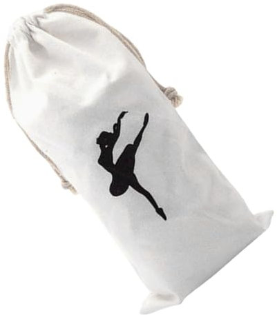 FUNNETOYU Ballett Tasche Aus Segeltuch Mit Kordelzug Aufbewahrungsorganizer Für Spitzenschuhe Waschbare Schuhbeutel Für Ballettschuhe Tanz-Aufbewahrungstasche Mit Netzgewebe Praktische Schuh