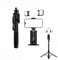 Auto Face Tracking Tripod Remote Control, Automatische Gesicht Verfolgung Handy Stativ, 360° Drehung Verfolgung Stativ, Selfie Stick Stativs mit Fernbedienung und Fülllicht, für Smartphone