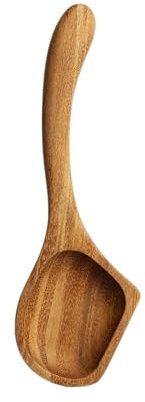 Ironwood Gourmet Acacia Wood Spoon for Cooking, 10.5 Skillet Spoon