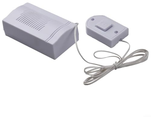 Eawfgtuw Kit campanello cablato, campanello compatto, campanello bianco, sistema visitatore, campanello di benvenuto intelligente per gli ospiti, sistema di sicurezza per casa, ufficio, negozio