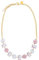 Murrina Murano Venezia – Collana Girocollo Donna Sunset Mirage in Vetro di Murano Originale | Gioiello Artigianale Made in Italy con Ottone e Acciaio Rosa | Idea Regalo Elegante