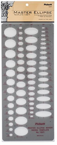 Pickett Master Ellipse Schablone (1267I)
