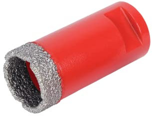 RUBI 4911 | Brocas de Diamante DRYGRES | Perforación de Baldosa Cerámica, Gres Porcelánico, Mármol y Granito | Broca Porcelánico para Taladro en Seco | Taladro Ø 28 mm