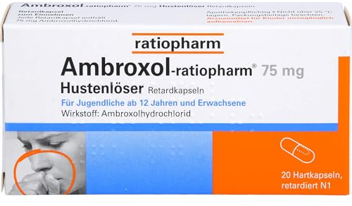 Ambroxol-ratiopharm 75 mg Hustenlöser Hartkapseln, 20 St. Kapseln
