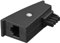 5er Set WireThinX TAE Adapter (Stecker F auf RJ45 (8P2C) Kupplung) schwarz