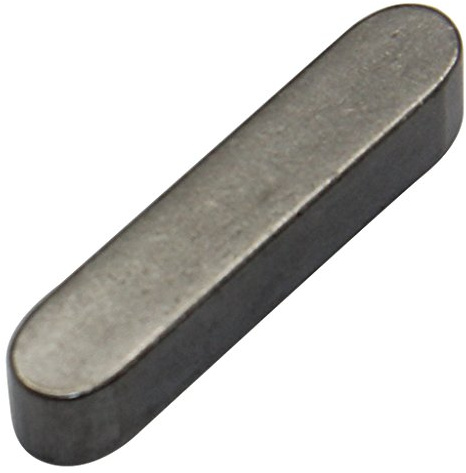2X 1317482 Passfeder BN: 870 DIN: 6885 Mat: Werkzeugstahl W: 5mm H: 5mm BOSSARD