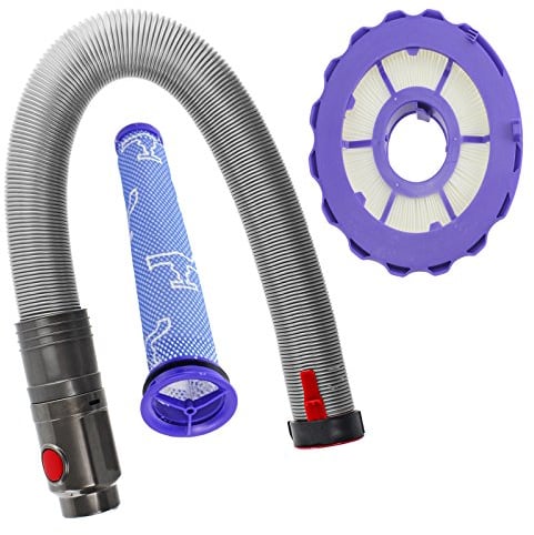 SPARES2GO Hose Pipe + Washable Pre + Post Motor Filters for Dyson DC40 Vacuum Cleaner