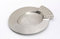 Kerzenteller Messing vernickelt Silber oval (Innen: 7 x 5 cm) für Ovalkerzen, Ellipsenkerzen
