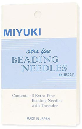 Fais-le toi-même Perlennadeln Set extra fein - Nadel-Set - Legierter Stahl - Silber - 6 Nadeln - 0,4 mm - 42 mm, 48 mm, 55 mm - DIY Kit
