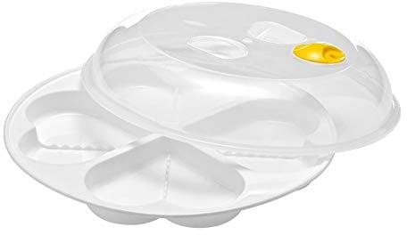 Inception Pro Infinite Poached Egg Cooker - Heart Shaped Mould - Omelette - Fried - for 4 Eggs - Microwave - Kitchen - Home - Baking - Egg - Accessories - Tools - Color White