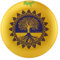 eurodisc 175g Gold Profi Ultimate Frisbee Scheibe - Über 100m stabile Flugbahn - Aus 100% Nachwachsenden Rohstoffen - Tree of Life Motiv - Geschenke Jungen 8 Jahre, Mädchen & Erwachsene