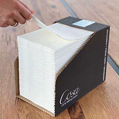 COSA Sovie CARE Einweghandtücher 4-lagig im Dispenser, 49 x 30 cm, 100 Stück