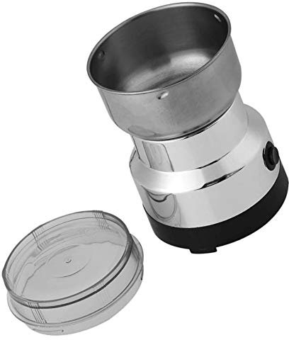 Cocoarm Moulin à Café et Mixeur Électrique, Broyeur pour Grains de Café en Acier Inoxydable Moulins Électriques à Lames de Style Classique Faire Un Cafe par Vous-Même 220V-240V Prise UE