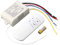 Interruptor de control remoto inalámbrico 3 vías ON/OFF 220V Transmisor de receptor de luz de pared digital Interruptor de control remoto emisor de mando a distancia con pilas