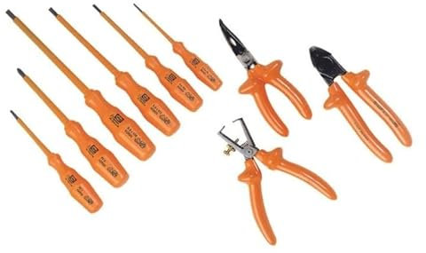 Kit 9 outils isolés 1000V