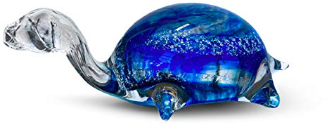 Gocce di Murano Adorno de centro de mesa con forma de animal de cristal fabricado en Italia, elaborado artesanalmente según la tradición de los artesanos de Murano, vidrio soplado con reflejos