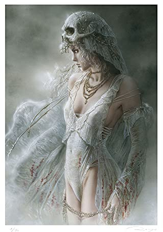 Luis Royo – The Counter of Time – signiert Nr. 48/90 – 42 x 60 cm – Poster