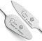 SMARTEON Tortenheber inkl. Tortenmesser im Set mit persönlicher Gravur als Geschenk für die Oma zum Geburtstag - Geschenk für Muttertag - personalisierte Geschenke (Oma, Silber)